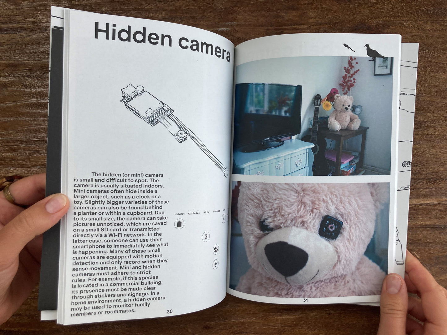 On camera - Pocket guide to surveillance in the urban habitat